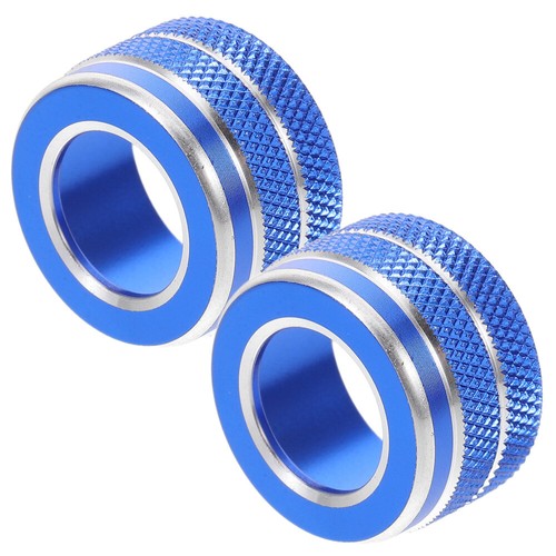 2 Pcs Air Conditioning Knob Decorative Ring Conditioner Control Switch