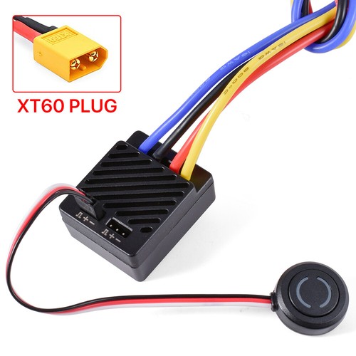 ISDT ESC70 Waterproof 70A ESC Adjustable BEC For Brushed 1/8 1/10 Climbing Car - Picture 15 of 15