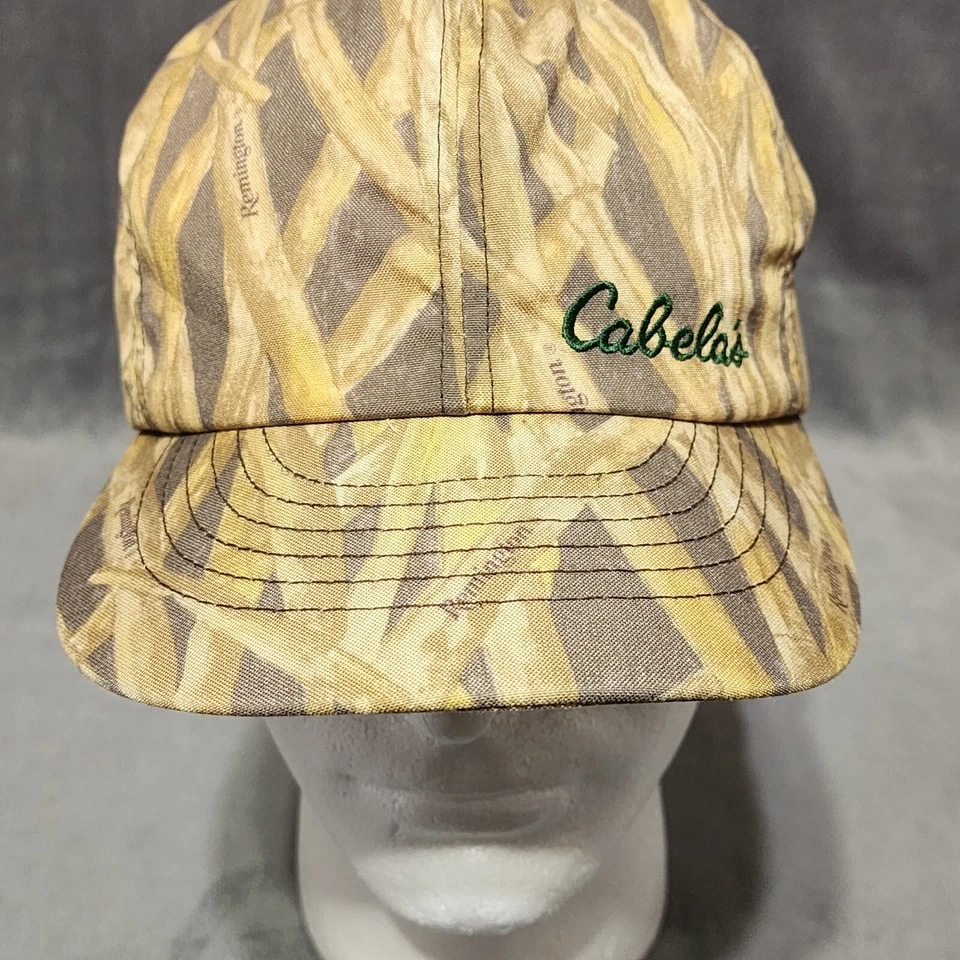 Vintage Cabelas Camo Hat trapper ear flap hat Insulated Size Small Cap - Image 2 of 4