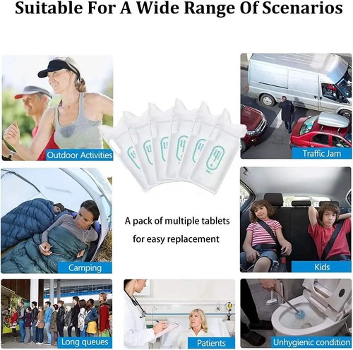 4PCS 700ml Car Urine Bag Emergency Portable Vomit Bags Mini Mobile Toilets Handy - Picture 5 of 8