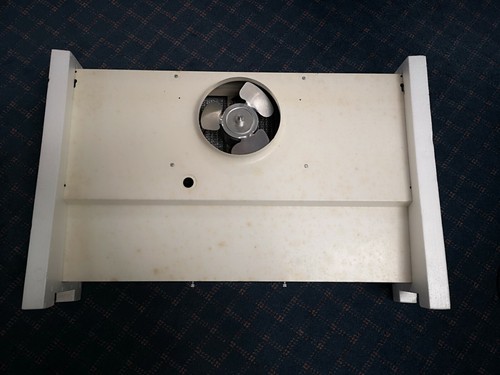 VINTAGE NuTone WHITE Enamel 30" Special Range Hood Fan 7" Round Duct V10WE30 NEW - Picture 6 of 12