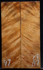 Camphor Burl 197 Knife Scales 5.1"x 1.5"x 1/2"see 100 woods in my store