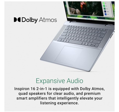 Dell Inspiron 16" 7640 2-in-1 Core Ultra 7 155U 4.80GHz 16GB RAM 1TB SSD - Picture 2 of 2