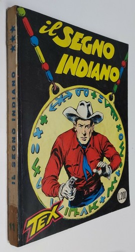 05558 TEX - Tre 3 stelle n. 11 - Il segno indiano - Bonelli 1965 - L. 200 - Picture 1 of 4