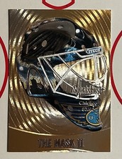 2002-03 ITG Between the Pipes The Mask II M-26 GOLD Brent Johnson /10 ￼- Blues