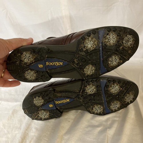 Zapatos de golf FootJoy eComfort para hombre marrón 10,5 M 10,5 M 57778 picos suaves ¡Envío gratuito! - Imagen 10 de 12