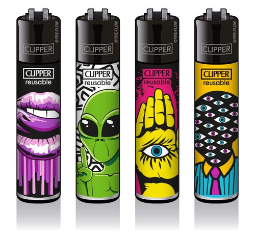 CLIPPER Feuerzeug Serie Qualität Lighter Gas Design Original Set Kollektion 2023 - Bild 40 von 91