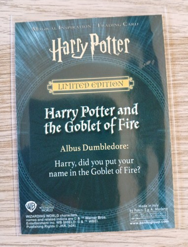 Harry Potter Magical Inspiration EDITION LIMITEE- LOT COMPLET ou CARTES AU CHOIX - Picture 14 of 48