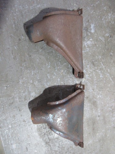 1947-1952 Chevrolet truck interior under dash windshield defrost vent ducts