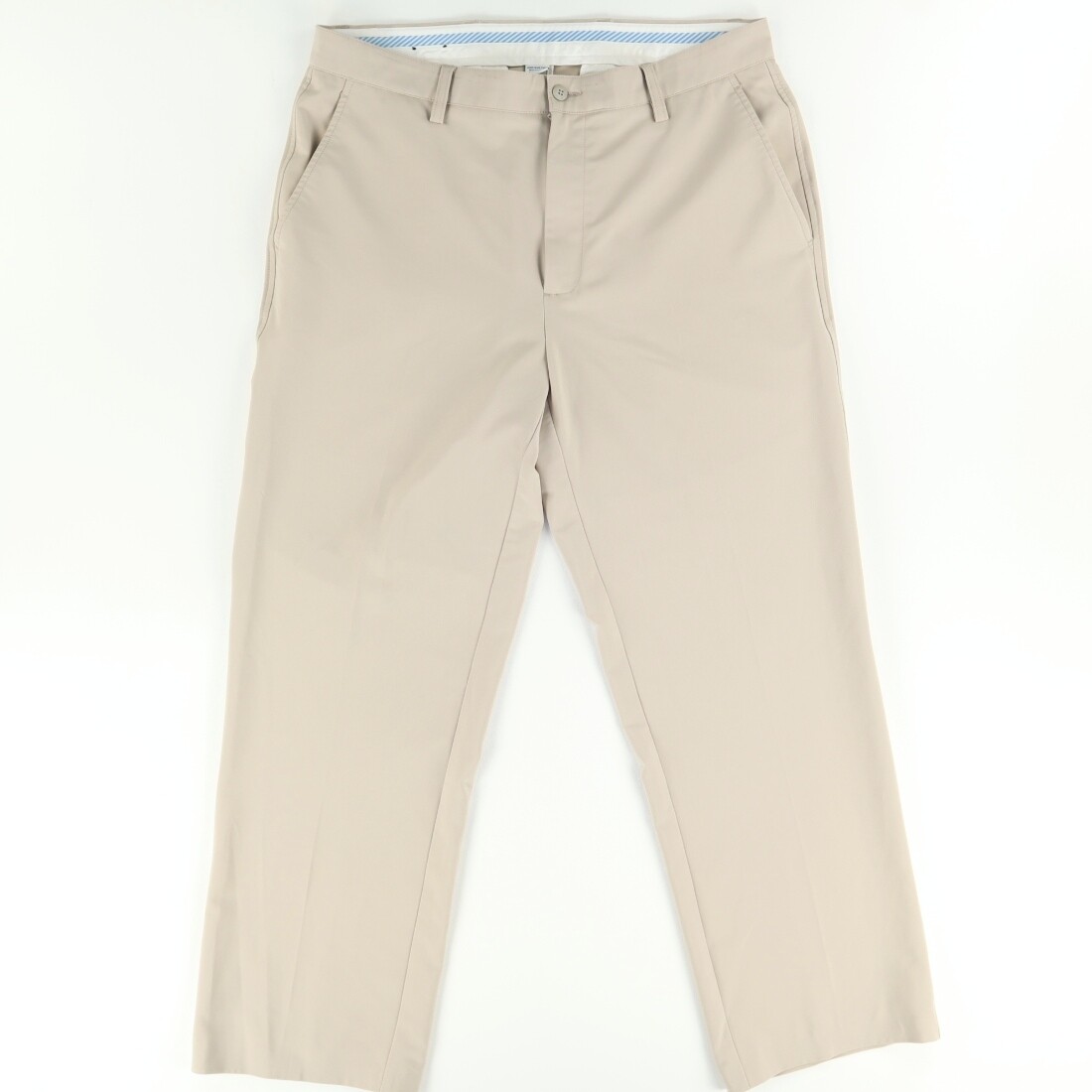 Footjoy High Stretch Polyester Twill Golf Pants Beige Men's