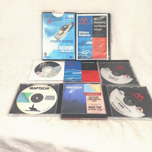 Maptech PC Software Washington Puget Soundkarten GPS