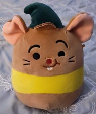 Original Squishmallows Disney - Gus the Mouse 6.5" Cinderella -No Tag 