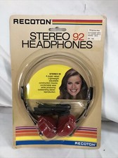 Recoton Stereo 92 Headphones – Brand New NOS AV1