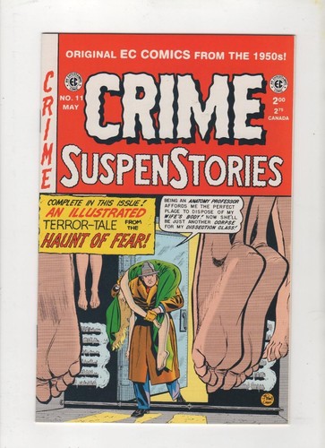 Crime SuspenStories #11, NM 9.4, Gemstone, 1995, See Scans