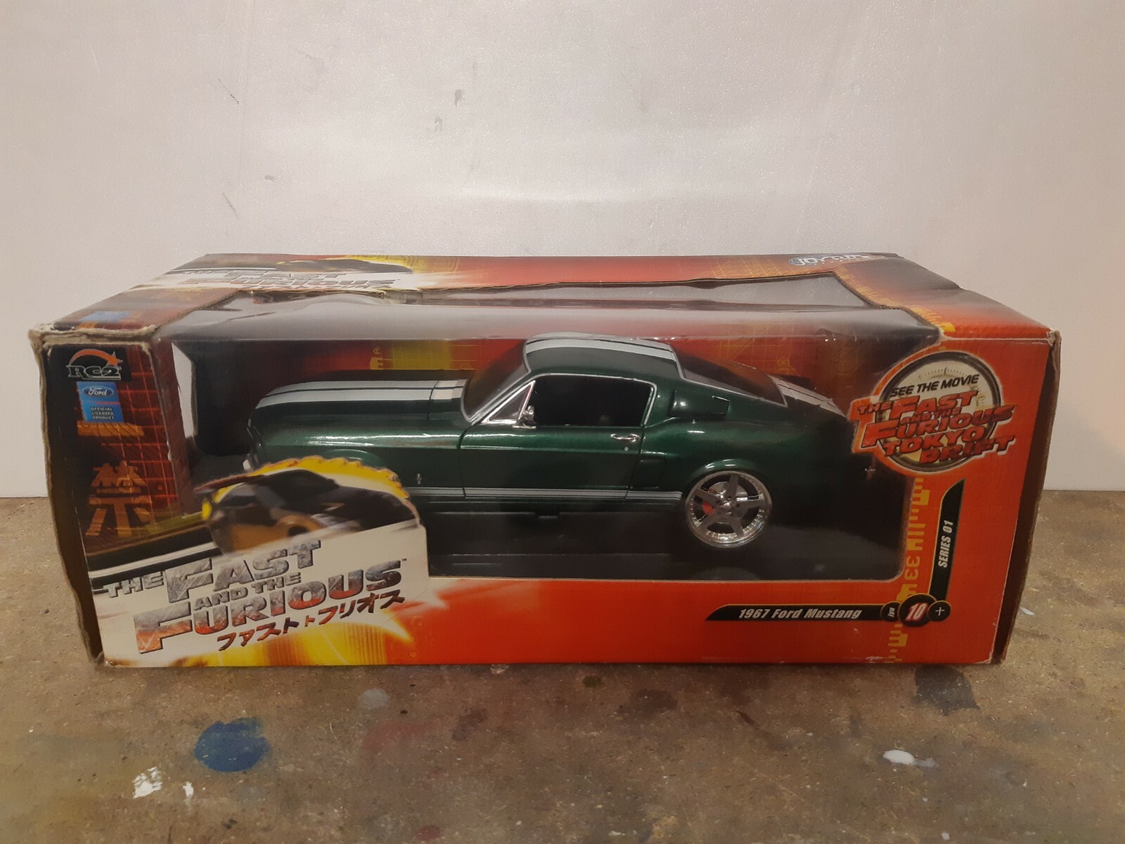 Ford mustang fast an furious tokyo drift 1 18 Ford mustang fast an furious tokyo drift 1 18