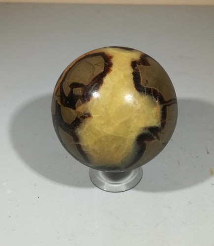 SEPTARIAN Sphere Globe Crystal Ball Freeform Specimen Display Piece Dragonstone - Picture 18 of 96