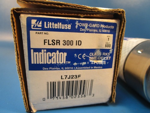 Littelfuse FLSR 300 ID, Fuse, 75-600 VAC Power Guard Dual Element Time Delay - Afbeelding 3 van 10
