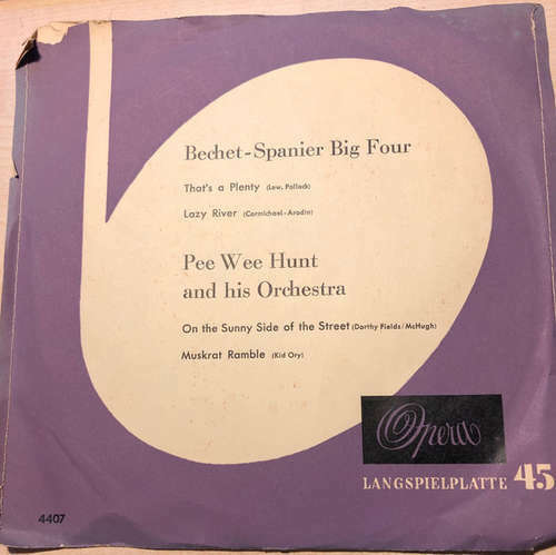 Pee Wee Hunt And His Orchestra - Bechet-Spanier 7" Mono Vinyl Sch - Bild 1 von 1