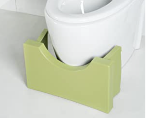 Squatty-Potty Bathroom Squat Non-slip Toilet Step Stool GREEN - Picture 3 of 7