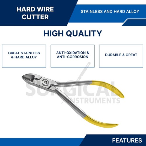 12 Pcs TC Pin & Ligature Cutter Soft Wire Cutter with Tip Orthodontic German Gr - Picture 6 of 10