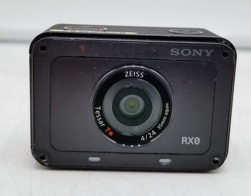Sony RX0 Cyber Shot Action Camera 24mm1 F4 ZEISS Tessar T lens *FOR PARTS* - Picture 1 of 7