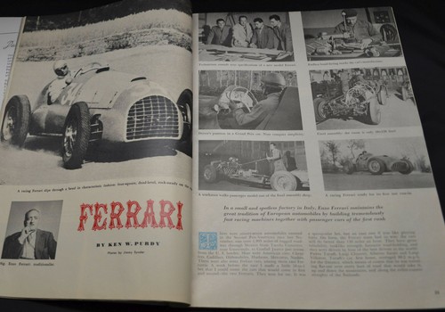 1952 TRUE'S AUTOMOBILE YEARBOOK Ferrari Ford Chrysler 1st Year D1 - Picture 2 of 4