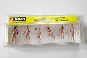 Noch 15843 Nudists 6/ H0 Scale Figures