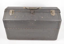 Vintage Simonsen Tool Box Metal Type II Size 3 Mechanics Cantilever 22" Gray