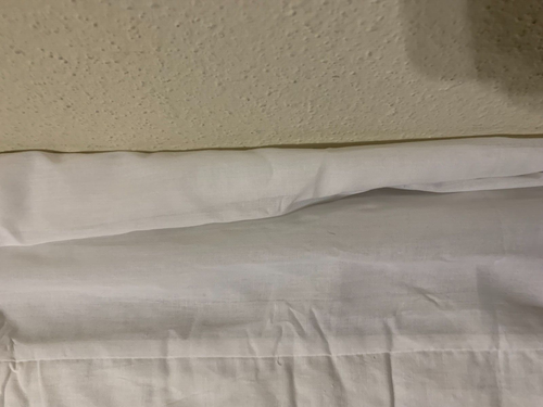 Battenburg Lace White Full Bed Skirt Dust Ruffled 54 x 76 x 14" Cotton - Picture 11 of 15