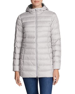 Bauer Eddie femmes capuche en gris clair chiné pour Parka cirruslite avec en duvet XL qAAZwd