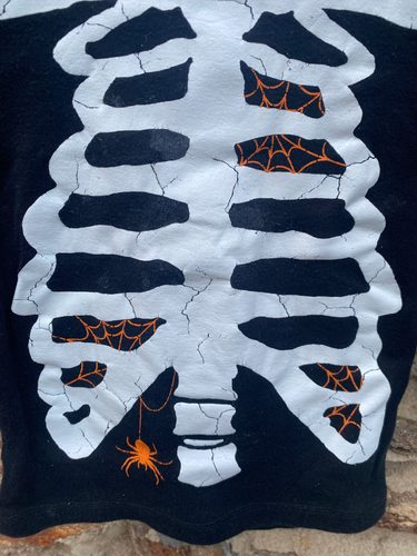 Circo kid's skeleton Halloween long sleeve Unisex shirt sz 4 - Picture 4 of 5