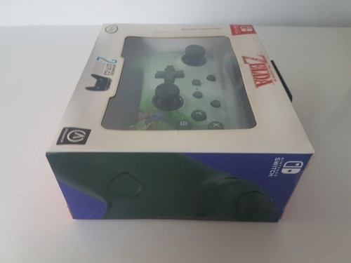 Legend Zelda Link Hyrule Enhanced Wired Green Controller Nintendo Switch [New!]  - Picture 7 of 9
