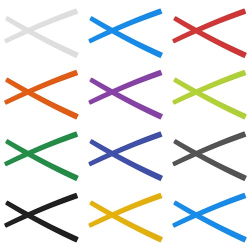 Lenslog Silikon-Set Ersatz-Ohrstrümpfe für Oakley Pitchman/R/AF Sonnenbrille - Bild 1 von 13