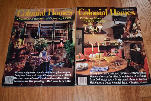 Colonial Homes Magazines 1991 Lot of 6 Back Issues - Picture 2 of 24