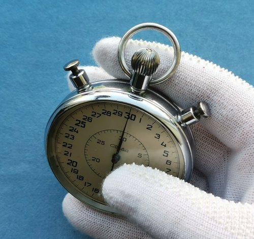 Mechanical Stopwatch SLAVA and copy instruction 20 jewels USSR USSR 100% work - Picture 6 of 19