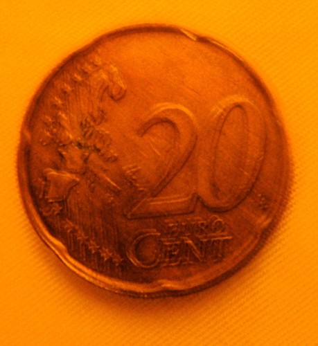 Münze 20 Cent 2001 Königin der Nederlanden - Bild 2 von 3