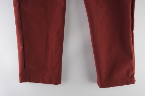 Lululemon Size 28 Red Jeans Tapered Flat Front Mid Rise 5 Pockets Zip Men - Picture 5 of 8