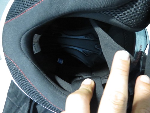 NEW Gloss White Outrush Full Face Safety Helmet Size L OUTRUSHR-GW00L3 - Afbeelding 16 van 17