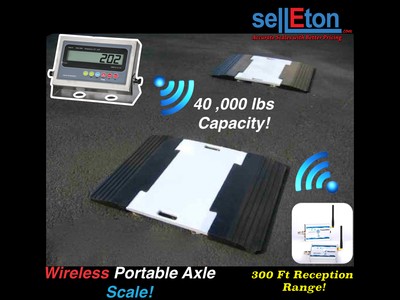Selletons Axle Weighing pad System/Truck Scales/Multi-Channel Weighing Wireless with Data Collection Software Selletons Axle Weighing pad System/Truck Scales/Multi-Channel Weighing Wireless with Data Collection Software