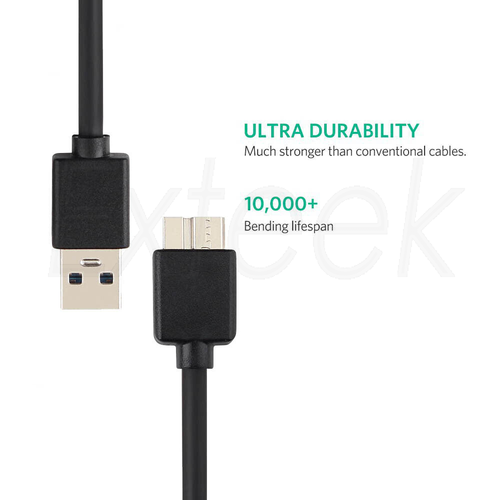USB3.0 Type C USB 3.1 Male to Micro B USB 3.0 Male External HDD Hard Drive Cable - Picture 7 of 23