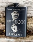 Tombstone Johnny Ringo and Doc Holliday Hip Flask 8 oz. - Play For Blood?  #2