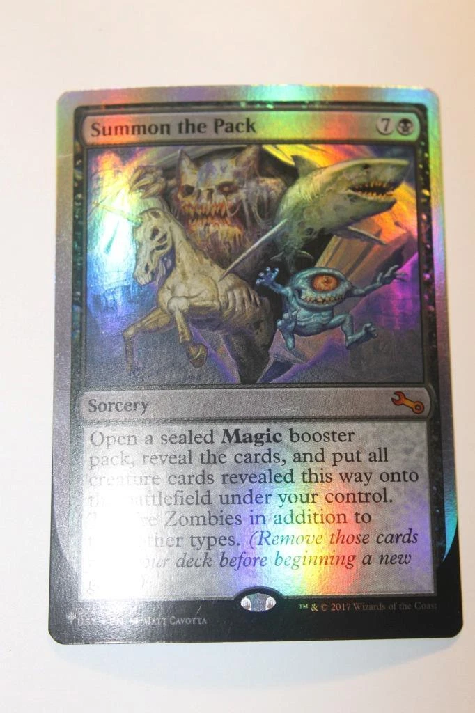 Magic: The Gathering Trading Card Games Individual Black Unstable