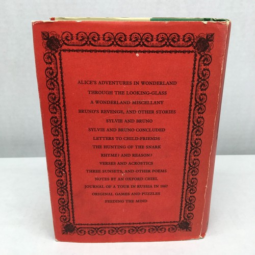 Vintage The Works of Lewis Carroll Hardcover Book Set Alice in Wonderland 1965 - Picture 4 of 24