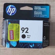 HP 92 Black Ink Cartridge C9362WN Genuine Exp Mar 2017