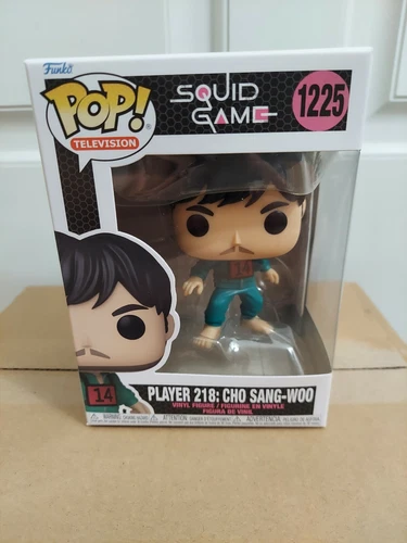 FUNKO POP VINYL SQUID GAME PLAYER 218 CHO SANG-WOO FIGURE # 1225