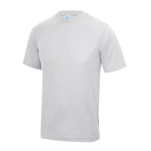 Quick Dry Mens T-Shirt Short Sleeve Sports Gym Polyester Top Tee Training AWDis - Picture 10 of 46