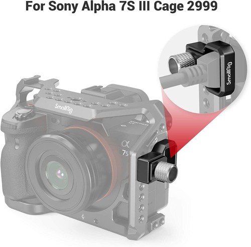 SmallRig HDMI Cable Clamp for Sony Alpha 7S III A7S III A7S3 Camera Cage 2999 - Picture 3 of 8