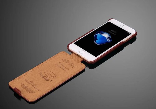 Luxury Flip Vertical Leather Back Front Case Cover For Apple iPhone Models - Picture 15 of 23
