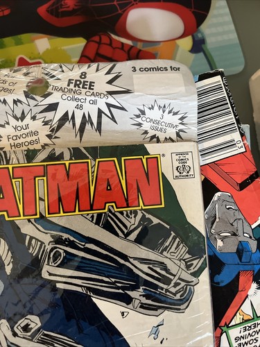 Batman #423 Sealed Comic 3-pack Slight Tear At Top Of Plastic RARE - Picture 10 of 11