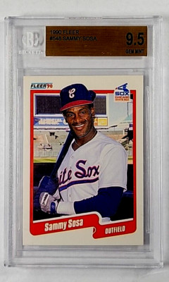 sammy 1990 Topps Sammy Sosa #692 Rookie Error Card Multiple Errors